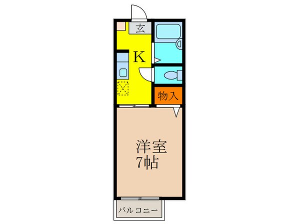 ヘスティア御影の物件間取画像